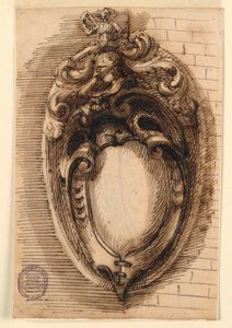 Design for an Escutcheon by Leonardo Scaglia