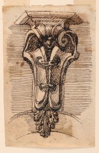 Project for a Keystone or Bracket by Leonardo Scaglia