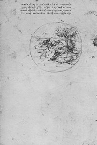 Allegory of the Lizard Symbolizing Truth, c1480 by Leonardo da Vinci
