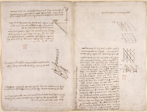 Notes and Diagrams on Mechanics, Concerning the Velocity of Liquids by Leonardo da Vinci