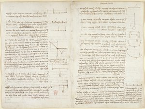 Notes and Diagrams on Mechanics by Leonardo da Vinci