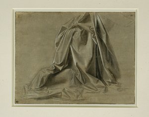 Drapery for a Kneeling Figure