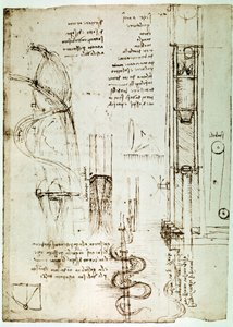 Extract from a Da Vinci Manuscript: Pile Drive (Pile Mallet)
