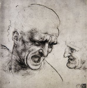 Study for the Battle of Anghiari by Leonardo da Vinci