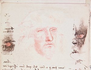 Notes on the Changes of Direction in Flight, Manuscript Page from Codici Rari III 35.2, fol. 10v from Treatise on the Flight of Birds, 1505 by Leonardo da Vinci