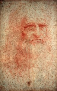 Self Portrait of Leonardo da Vinci by Leonardo da Vinci