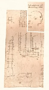 Two Drawings Illustrating the Theory of the Proportions of the Human Figure by Leonardo da Vinci