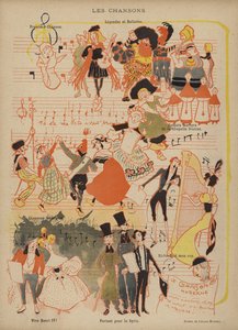 Illustration for Le Rire by Leonce Burret