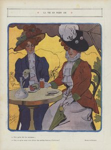 Illustration for Le Rire by Leonce Burret