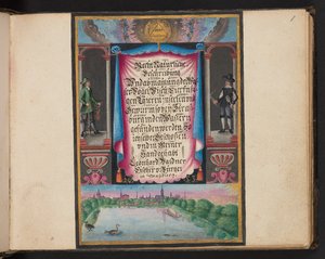 An exact natural description and delineation of the water-fowls, fishes, fourfooted beasts, insects, and worms found in the waters at Strasbourg by Leonhard Baldner
