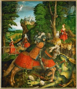 Saint George Fighting the Dragon