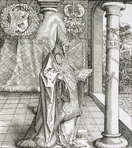 Saint Pharahildis by Leonhard Beck