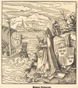 Saint Walpurgis by Leonhard Beck
