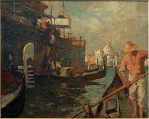 Disembarking in Venice