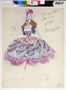 Costume Design for "Don Giovanni" by Wolfgang Amadeus Mozart