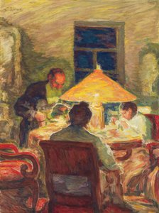 Leo Tolstoy with His Family by Leonid Osipovic Pasternak