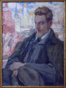 Portrait of the Poet Rainer Maria Rilke (1875-1926) by Leonid Osipovic Pasternak
