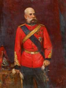 Emperor Franz Joseph I in English Regiment Uniform