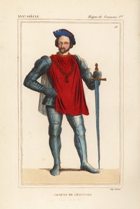 Jacques de Chabannes, Seigneur de la Palice, French Military Officer by Leopold Massard