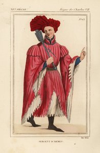 Sergeant-at-Arms with Ceremonial Mace