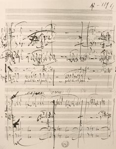 Musical Score for 