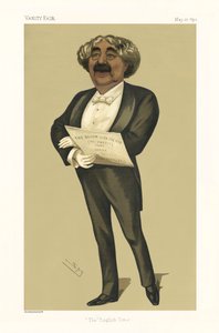 John Sims Reeves - Portrait Standing by Leslie Matthew (1851 1922) Ward