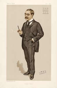 Rudyard Kipling (1865 - 1936), from Vanity Fair, pub. 1894 by Leslie Matthew Ward