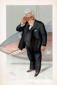 Hiram Stevens Maxim, American-born British inventor and engineer by Leslie Matthew Ward