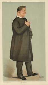 James Edward Cowell Weldon, The Bishop-Designate of Calcutta, Vanity Fair cartoon by Leslie Matthew Ward
