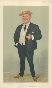 Leo Trevor, Leo, 2 November 1905, Vanity Fair cartoon by Leslie Matthew Ward