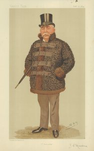 Mr John Cumming Macdona by Leslie Matthew Ward