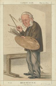 Mr William Powell Frith by Leslie Matthew Ward