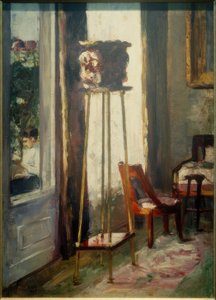 Interior (Interior Scene with Reading Woman)
