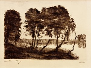 Schlachtensee I by Lesser Ury