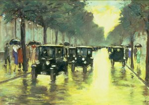 Street Scene by Lesser Ury
