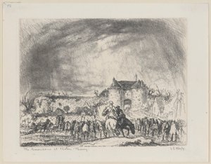 The Americans at Chateau-Thierry by Lester George Hornby