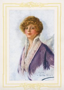 Auburn-haired beauty by Lester Ralph