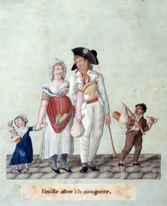 French Revolution: A Family Going to the Guinguette