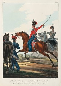 Staff Officer and Chief Officer of the Don Cossacks Army by Lev Alexandrovich Belousov