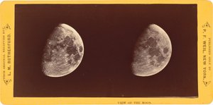 View of the Moon, 1860