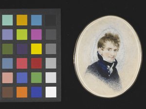 Portrait Of Paul Peckham, about 1810-1820