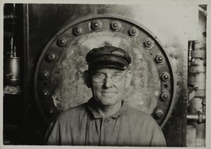Boss in Power House by Lewis Wickes Hine