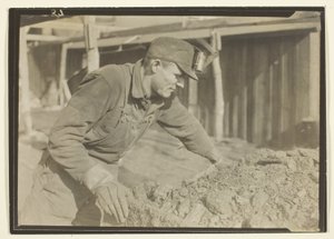 Brakeman on Coal Train, Pennsylvania