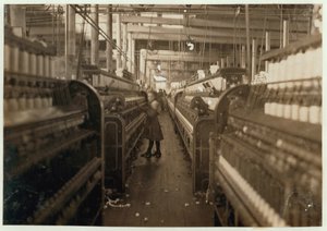 Child Spinner in Mollahan Cotton Mills, Newberry, South Carolina, 1908
