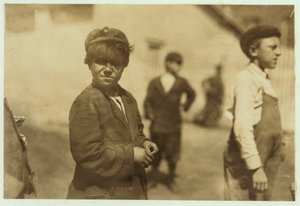 Joe (Jose) Mello, Aged 8 or 9 Works as a Mill Sweeper in New Bedford, Massachusetts, 1911