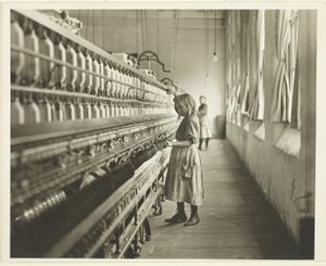 Sadie Pfeifer, a Cotton Mill Spinner, Lancaster, South Carolina