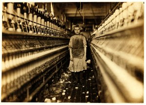 Spinner, Globe Cotton Mill, Augusta, Georgia, 1909
