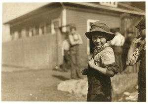 Ten Year Old Charlie Foster, Unable to Read, with a Steady Job at Merrimack Mills, Huntsville, Alabama, 1913