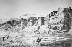 Bala Hissar at Kabul During the Second Afghan War 1878-80