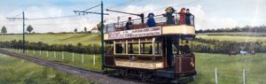 Electric Train of the Burton & Ashby Light Railways by Unbekannt Unbekannt